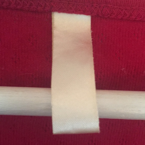 Old navy  gray/blue sweater and cranberry shirt both large - Picture 6 of 7